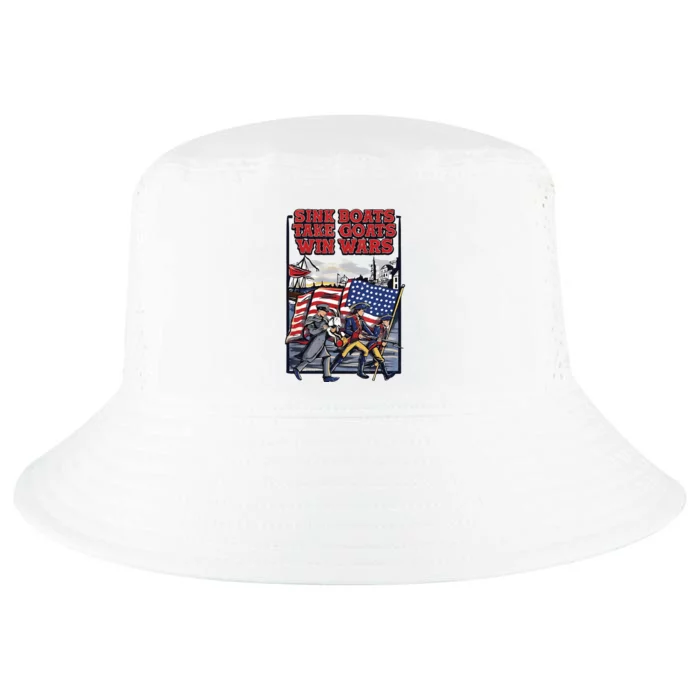 Sink Boats Take Goasts Win Wars Cool Comfort Performance Bucket Hat