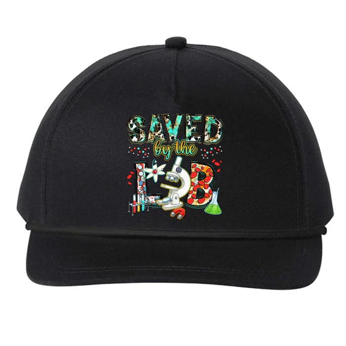 Saved By The Lab Week Medical Laboratory Science Professor Snapback Five-Panel Rope Hat