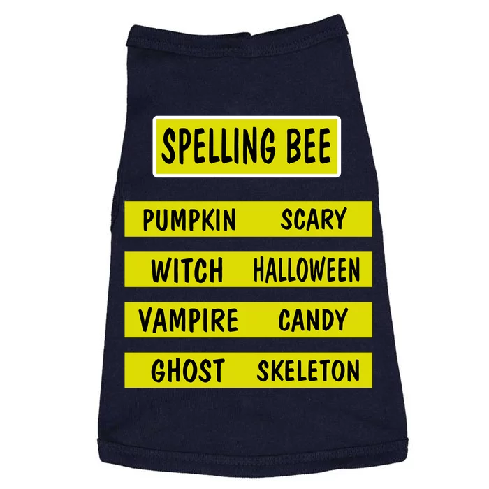 Spelling Bee Teacher Costume Doggie Tank