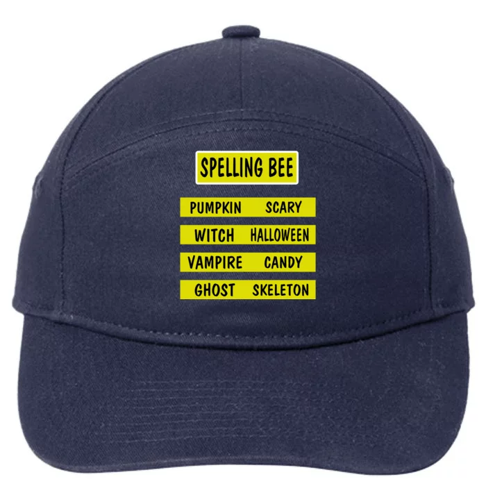 Spelling Bee Teacher Costume 7-Panel Snapback Hat