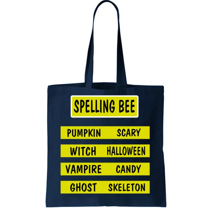 Spelling Bee Teacher Costume Tote Bag