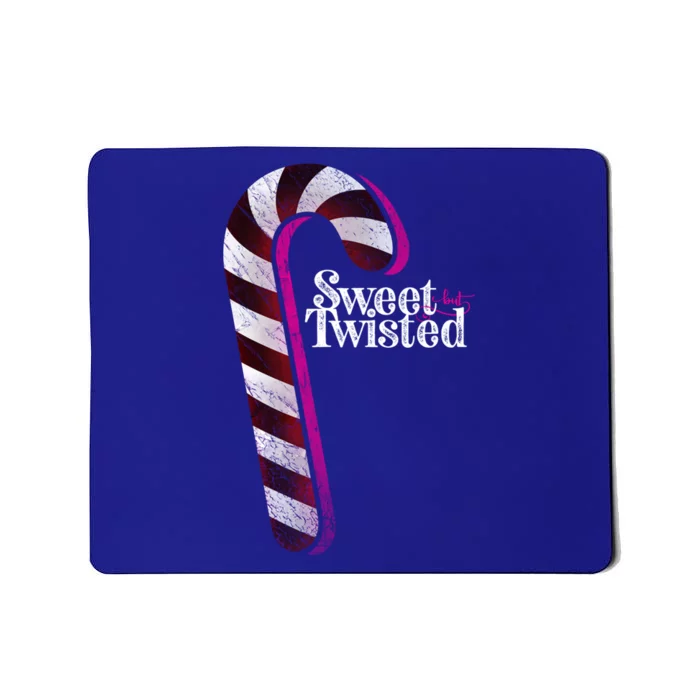 Sweet But Twisted Big Candy Cane Cute Gift Mousepad