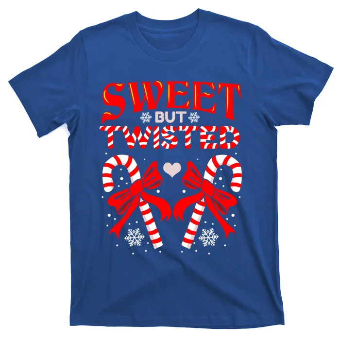 Sweet But Twisted Candy Cane Christmas Meaningful Gift T-Shirt