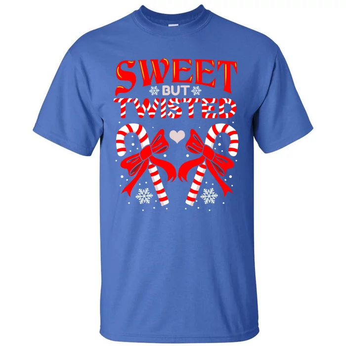 Sweet But Twisted Candy Cane Christmas Meaningful Gift Tall T-Shirt