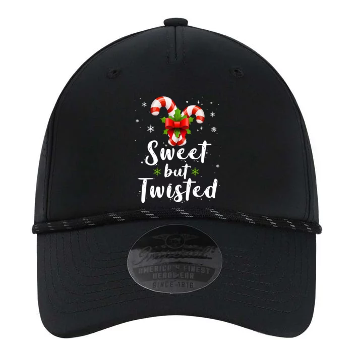 Sweet But Twisted Christmas Funny Candy Cane Xmas Gift Performance The Dyno Cap