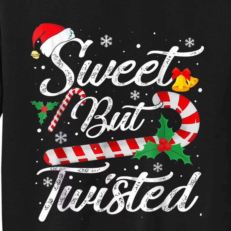 Sweet But Twisted Candy Cane Shirt Christmas Xmas Candy Cane Sweatshirt