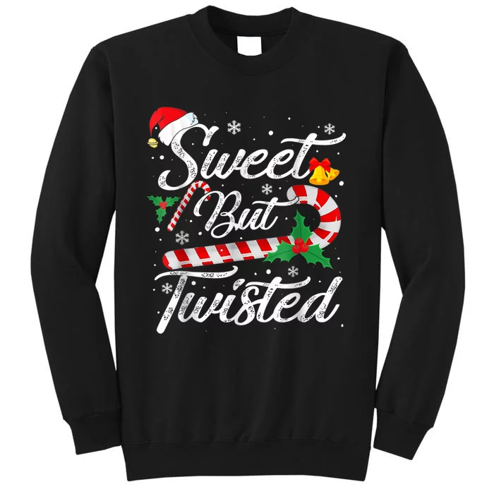 Sweet But Twisted Candy Cane Shirt Christmas Xmas Candy Cane Sweatshirt