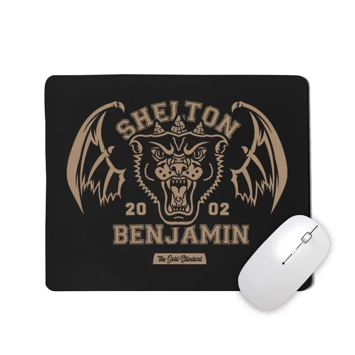 Shelton Benjamin The Gold Standard Est 2002 Mousepad