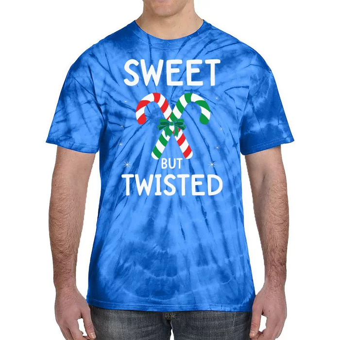 Sweet But Twisted Christmas Gift Tie-Dye T-Shirt