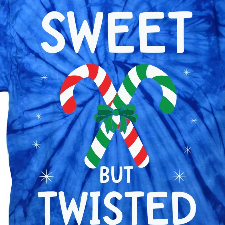 Sweet But Twisted Christmas Gift Tie-Dye T-Shirt