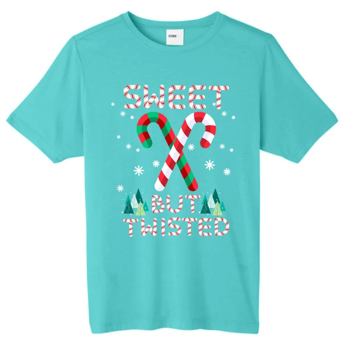 Sweet But Twisted Candy Cane Sweets Candy Christmas Great Gift ChromaSoft Performance T-Shirt