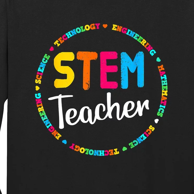 STEAM Back To School Funny STEM Teacher Long Sleeve Shirt