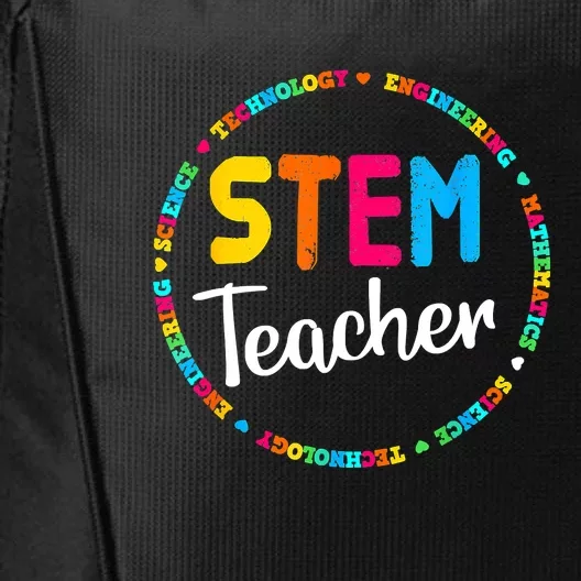 STEAM Back To School Funny STEM Teacher City Backpack