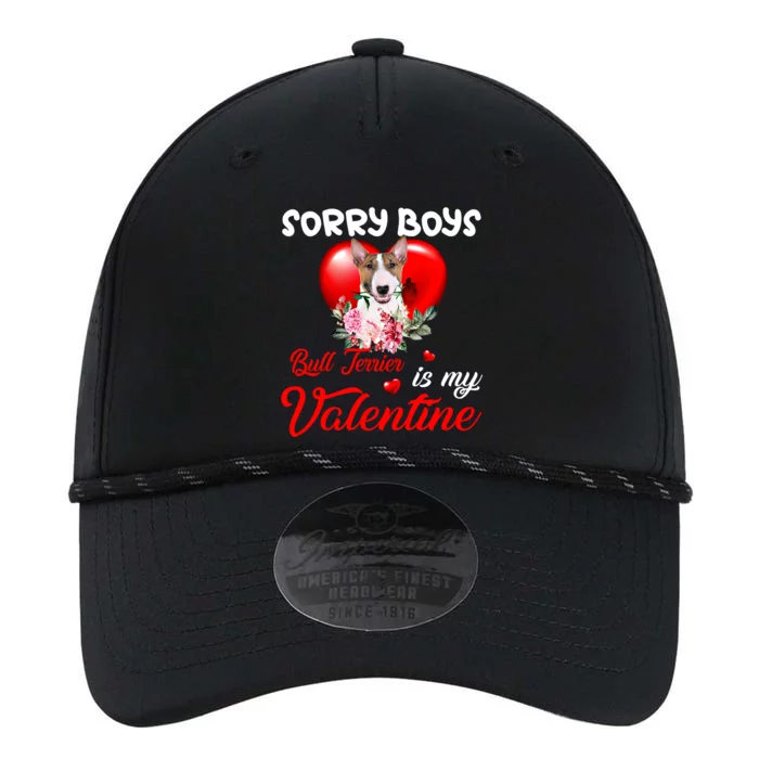 Sorry Bull Terrier Is My Valentine Cute Dog Mom Gift Performance The Dyno Cap