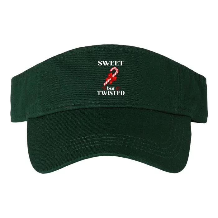 Sweet But Twisted Candy Cane Valucap Bio-Washed Visor