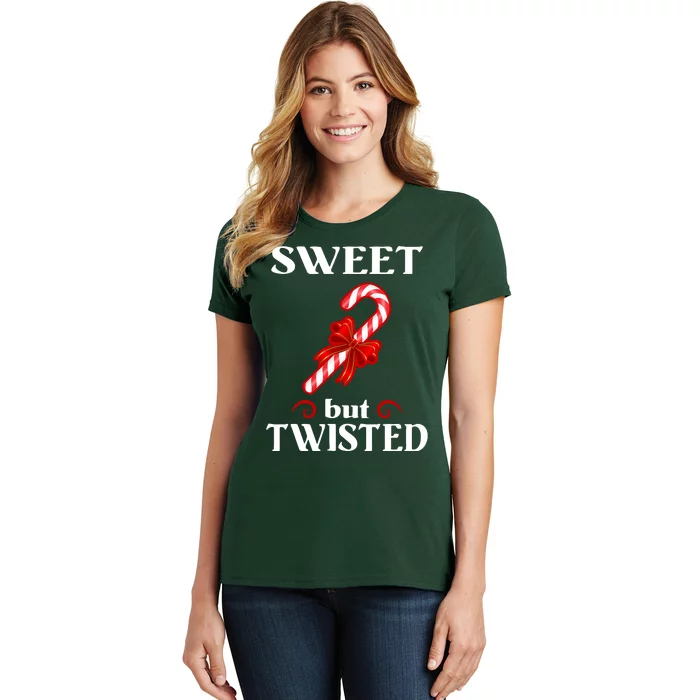 Sweet But Twisted Candy Cane Women's T-Shirt