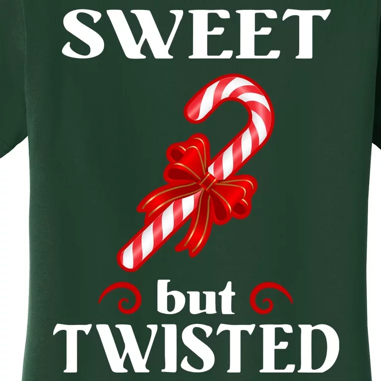 Sweet But Twisted Candy Cane Women's T-Shirt