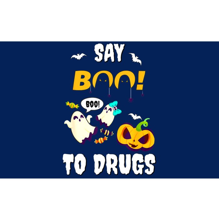 Say Boo To Drugs Red Ribbon Week Awareness Bumper Sticker