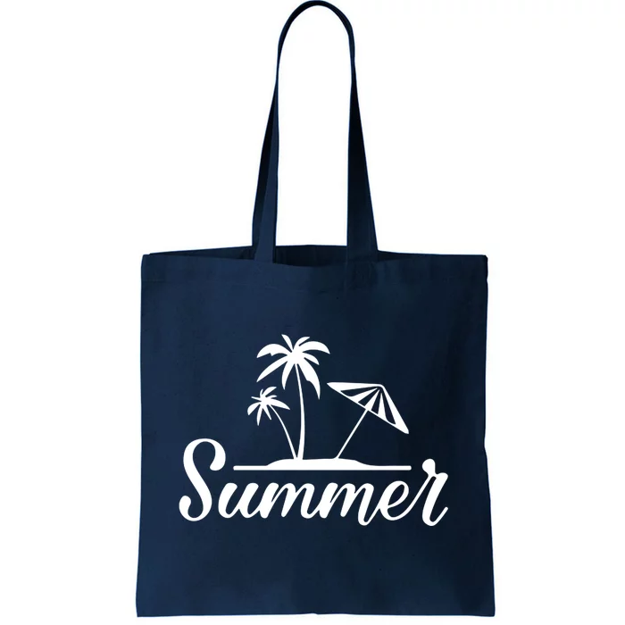 Summer Beach Tropical Vacation Tote Bag