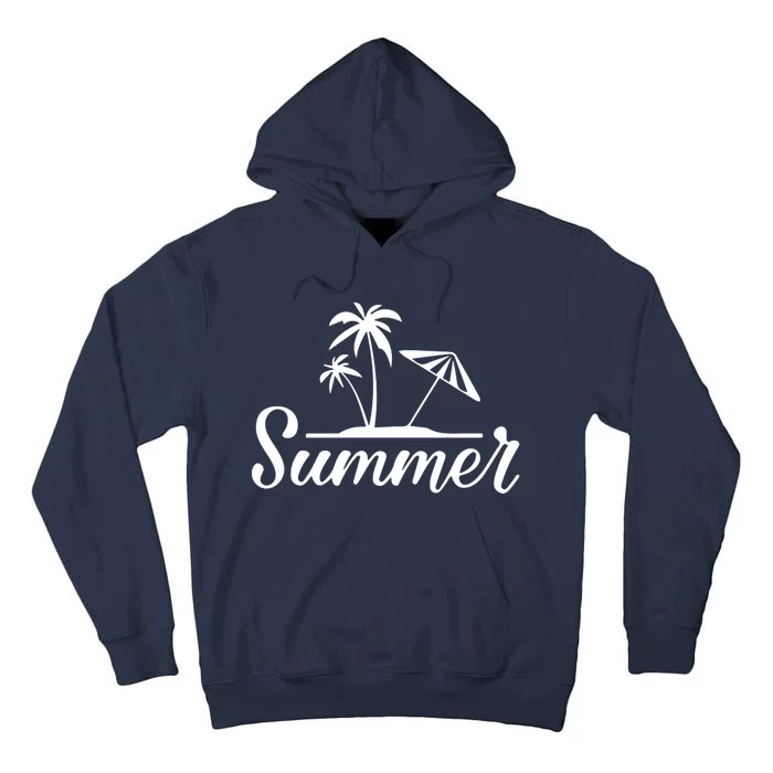 Summer Beach Tropical Vacation Tall Hoodie