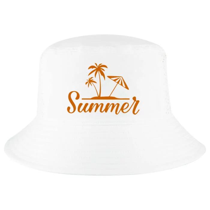 Summer Beach Tropical Vacation Cool Comfort Performance Bucket Hat