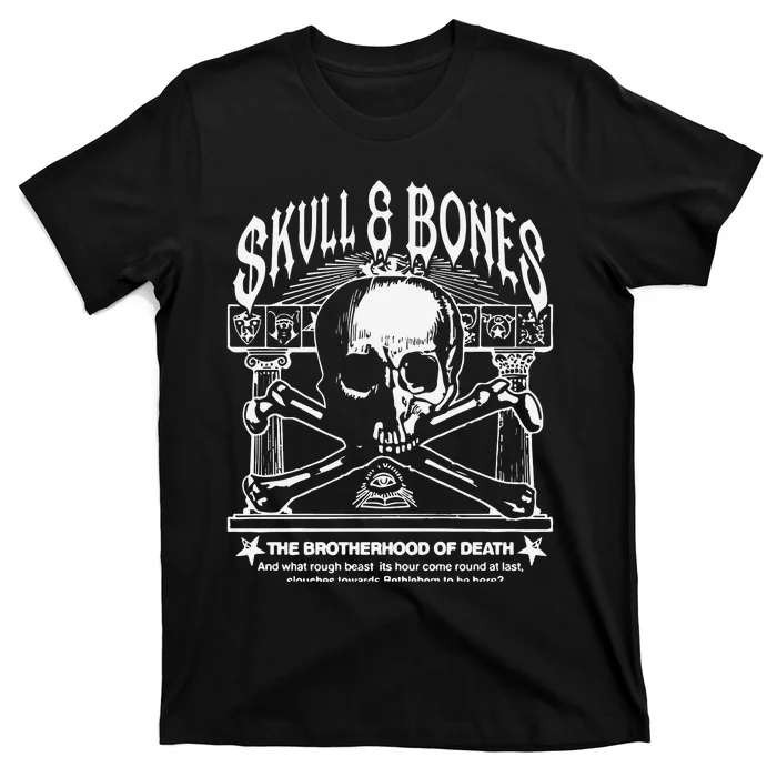 Skull Bones The Brotherhood Of Death T-Shirt