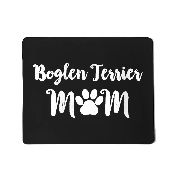 S Boglen Terrier Mom Dog Lover V Neck Mousepad