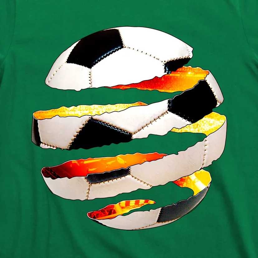 Soccer Ball Tear T-Shirt