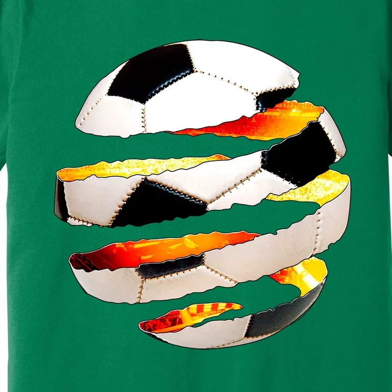 Soccer Ball Tear Premium T-Shirt