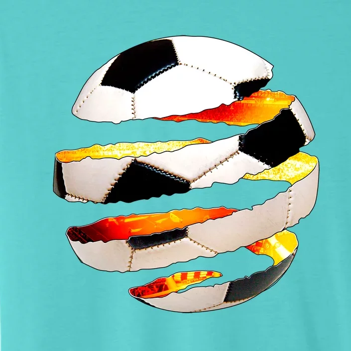 Soccer Ball Tear ChromaSoft Performance T-Shirt