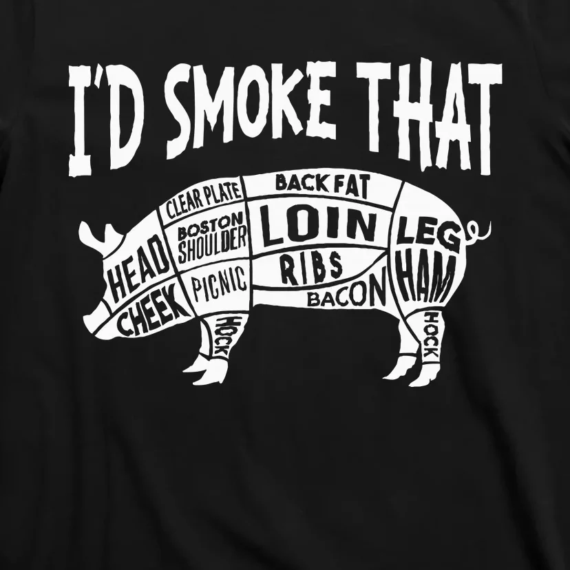 Smoke Bbq T Culinary Student T-Shirt