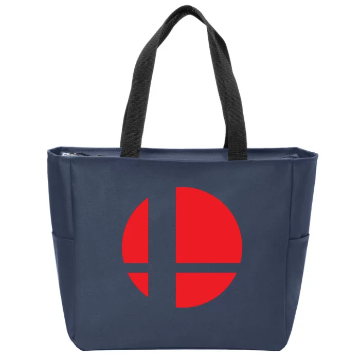 Smash Bros Tribute Unisex Vinyl Zip Tote Bag