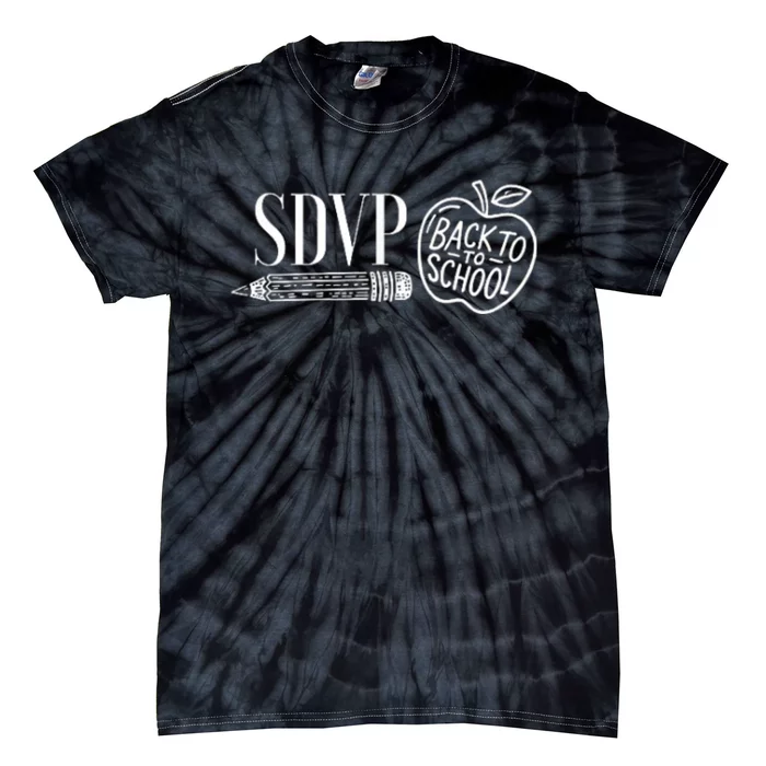 Sdvp Back To School Tie-Dye T-Shirt