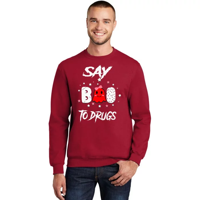 Say Boo To Drugs Halloween Red Ribbon Week Awareness Sweatshirt