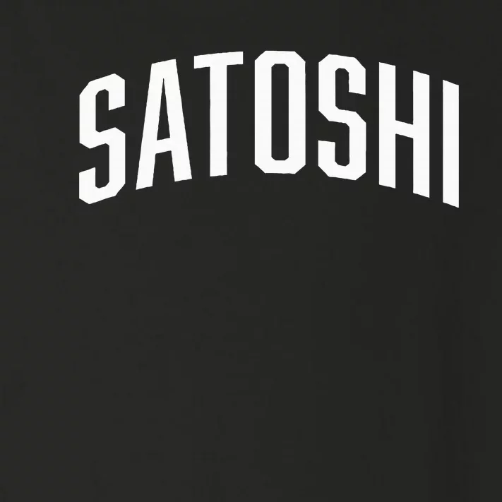 Satoshi Bitcoin University Toddler Long Sleeve Shirt