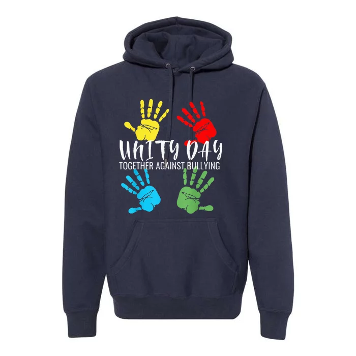 Stop Bullying Unity Day Orange For Teachers Premium Hoodie