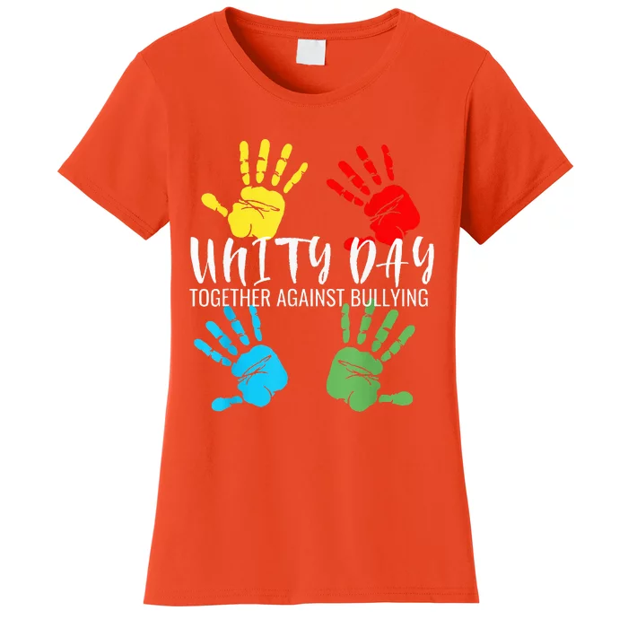 Stop Bullying Unity Day Orange For Teachers Women's T-Shirt