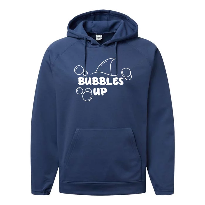 Shark Bubbles Up Performance Fleece Hoodie