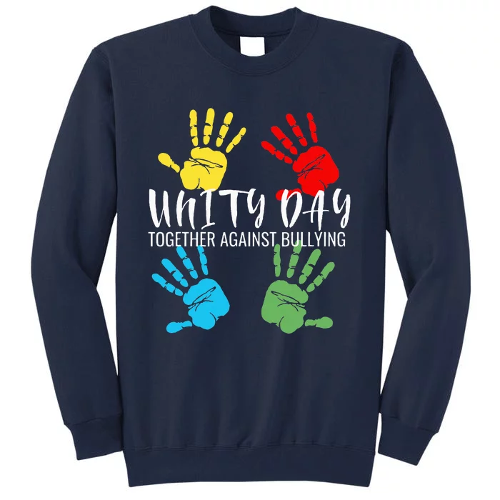 Stop Bullying Unity Day Orange for Teachers Tall Sweatshirt