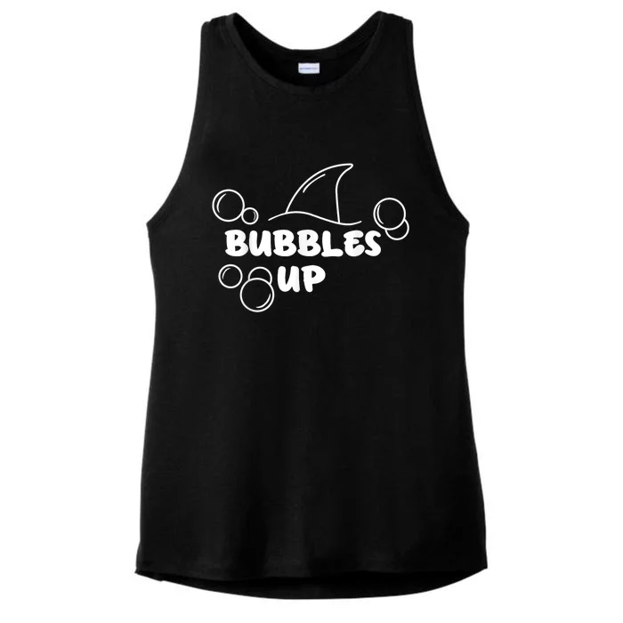 Shark Bubbles Up Ladies Tri-Blend Wicking Tank