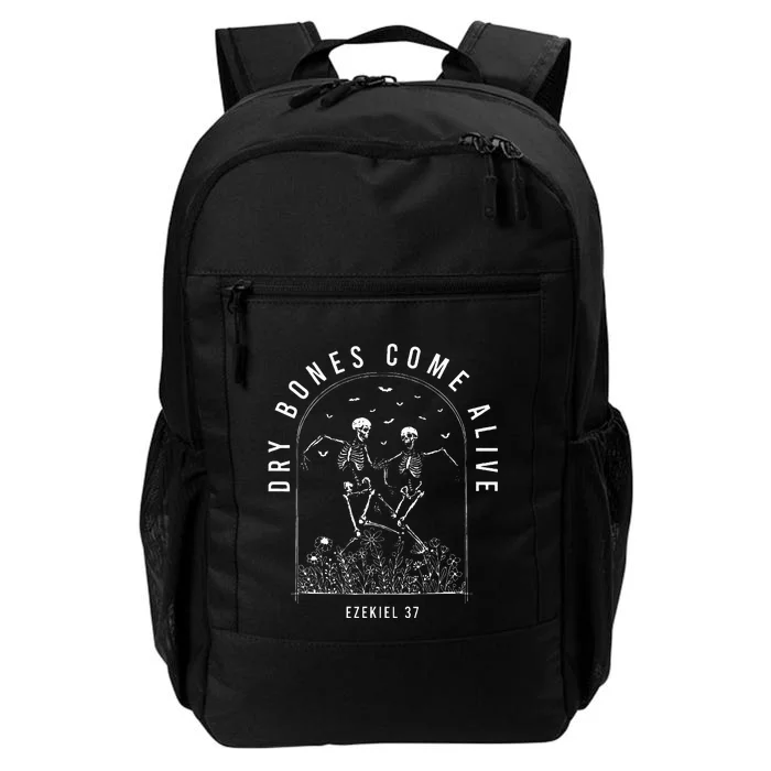 Skeleton Bible Verse Dry Bones Come Alive Christian Jesus Daily Commute Backpack