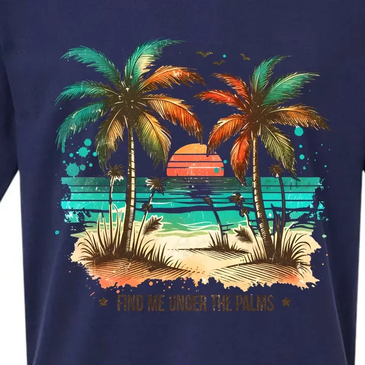 Summer Beach Vibe Holiday Vacation Trip Sueded Cloud Jersey T-Shirt