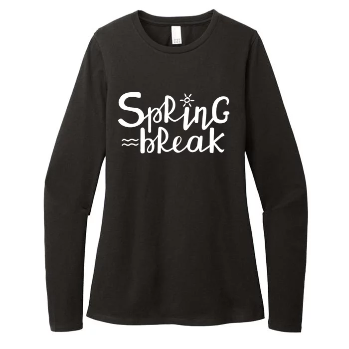 Spring Break Vacation Gift Womens CVC Long Sleeve Shirt