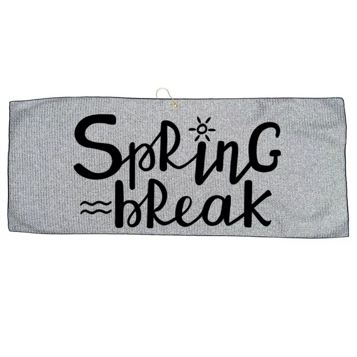 Spring Break Vacation Gift Large Microfiber Waffle Golf Towel