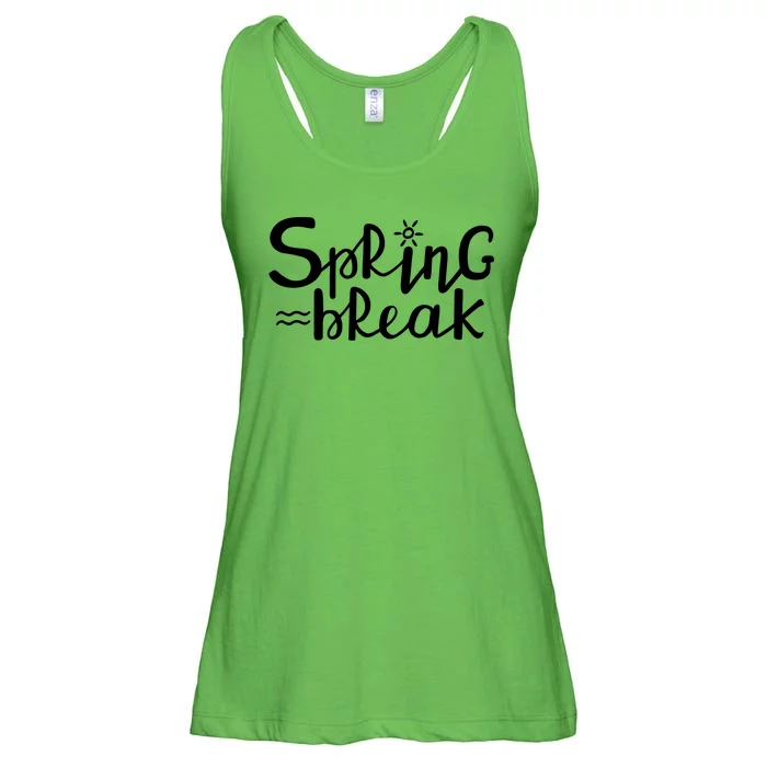 Spring Break Vacation Gift Ladies Essential Flowy Tank