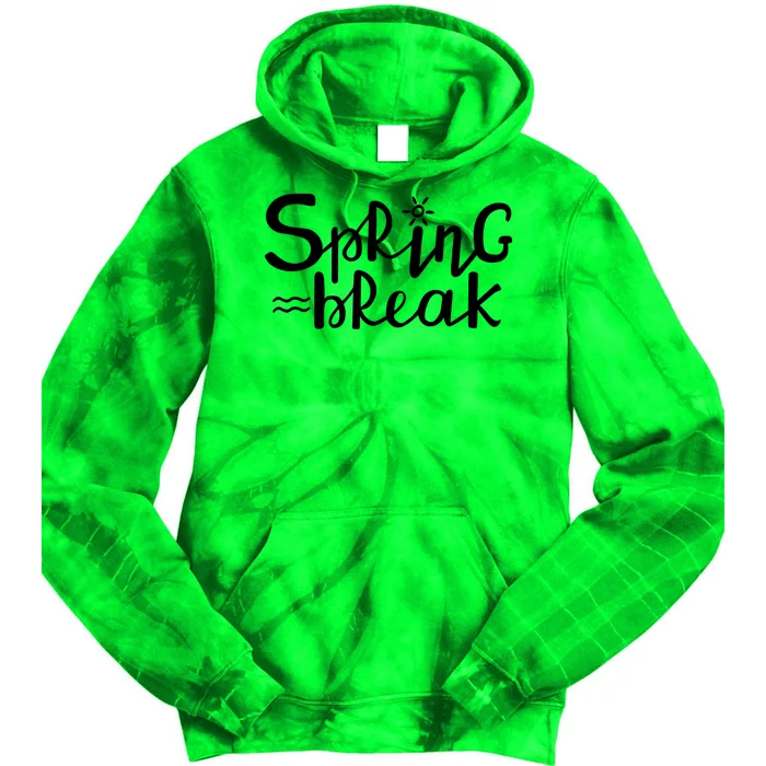 Spring Break Vacation Gift Tie Dye Hoodie