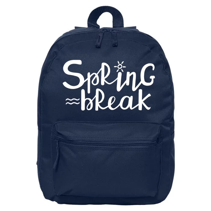 Spring Break Vacation Gift 16 in Basic Backpack