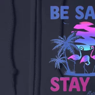 Summer Beach Vacation Be Salty Stay Lit Matthew 51314 Full Zip Hoodie