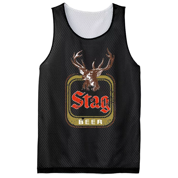 Stag Beer Vintage Mesh Reversible Basketball Jersey Tank