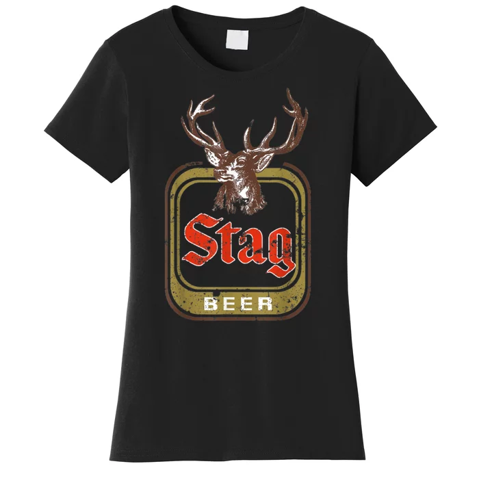 Stag Beer Vintage Women's T-Shirt